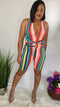 Rule Breaker | halter neck romper